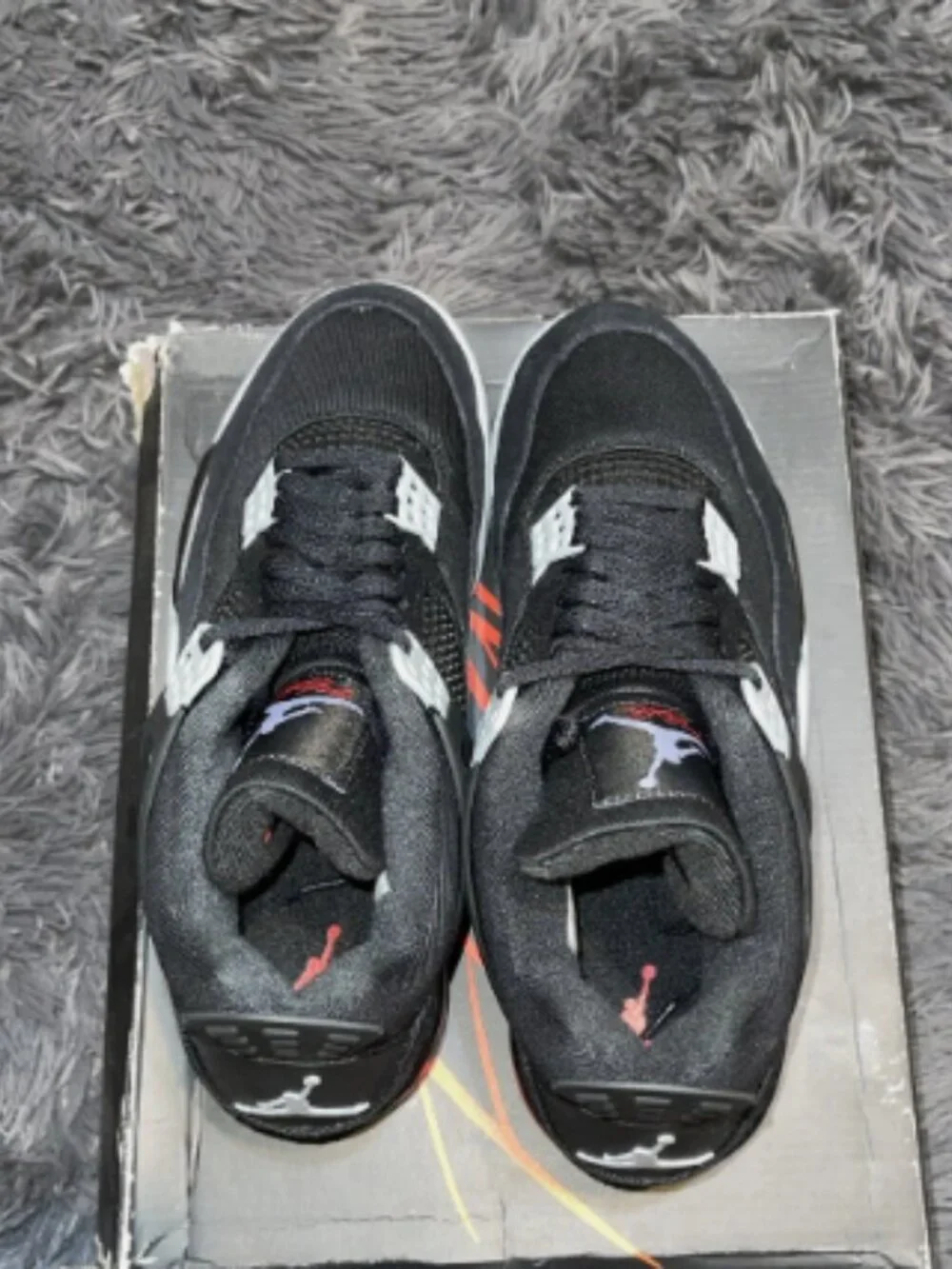 Jordan 4 Retro SE Mid Black Canvas